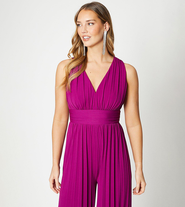 Coast store purple jumpsuit