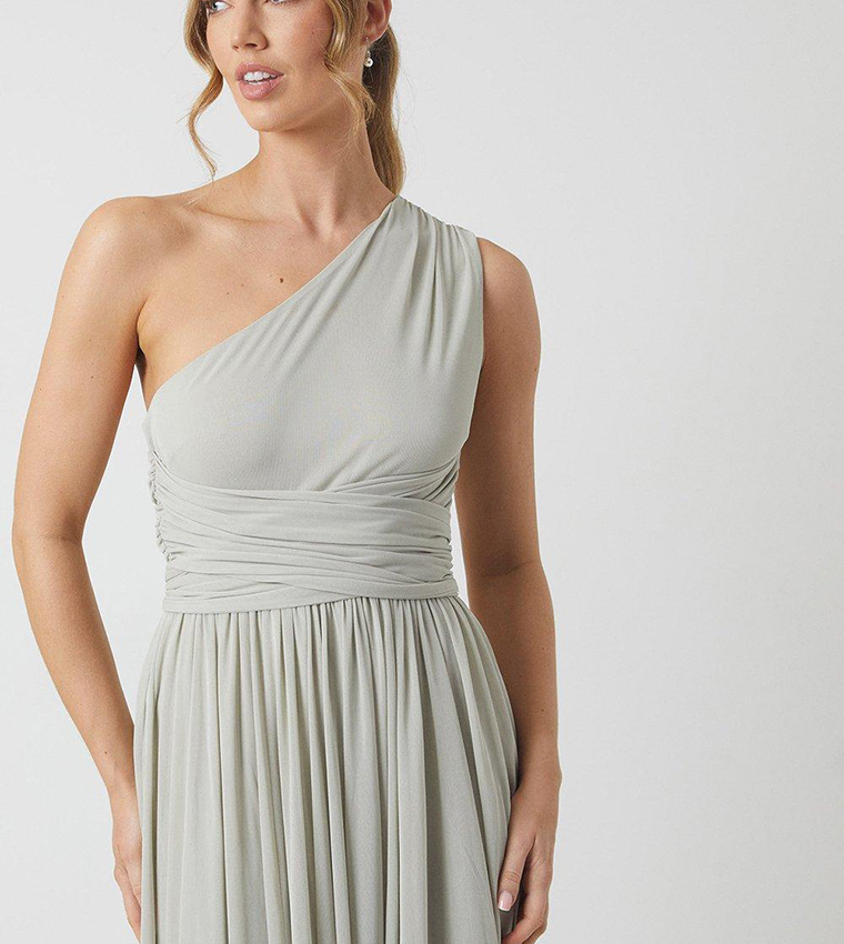 white sparkle party dress Layered Skirt High Low Dress,White Sequin Party Dress,PD00575, US2 / White main image 0