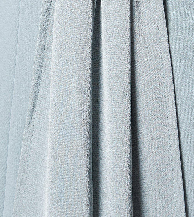 Buy Coast Satin Detail Drape Front Blazer In Blue | 6thStreet UAE