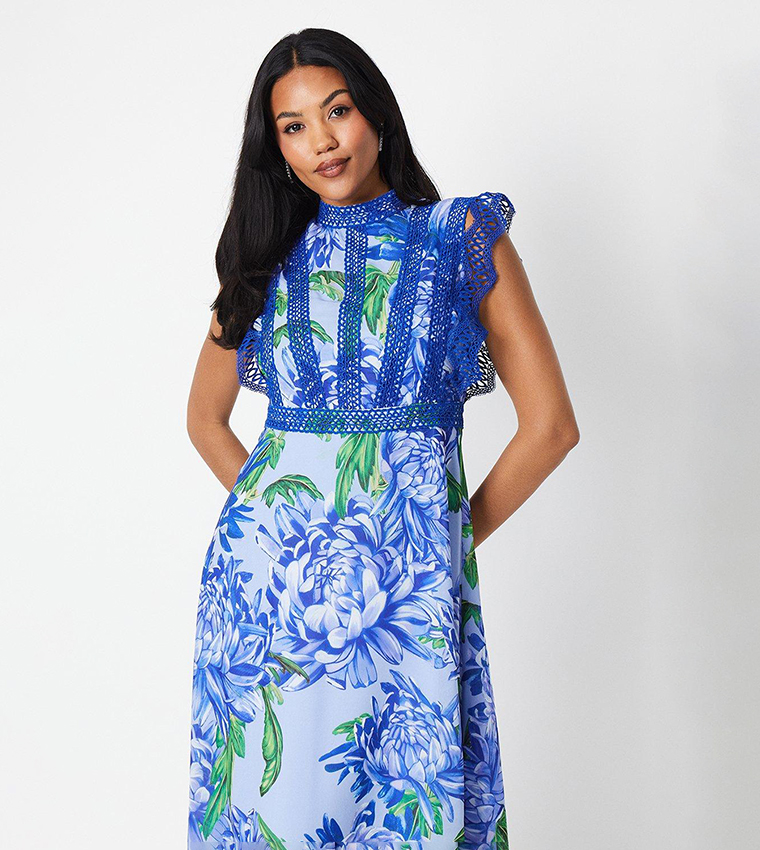 Coast cornflower blue dress cheap