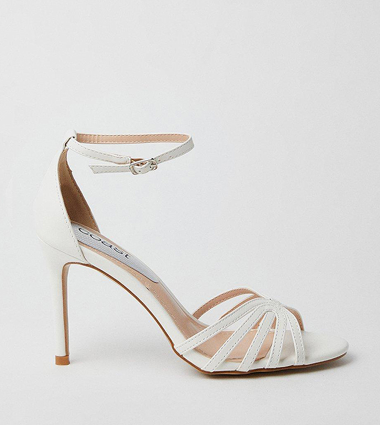 Tilda Lattice Front High Heel Sandals