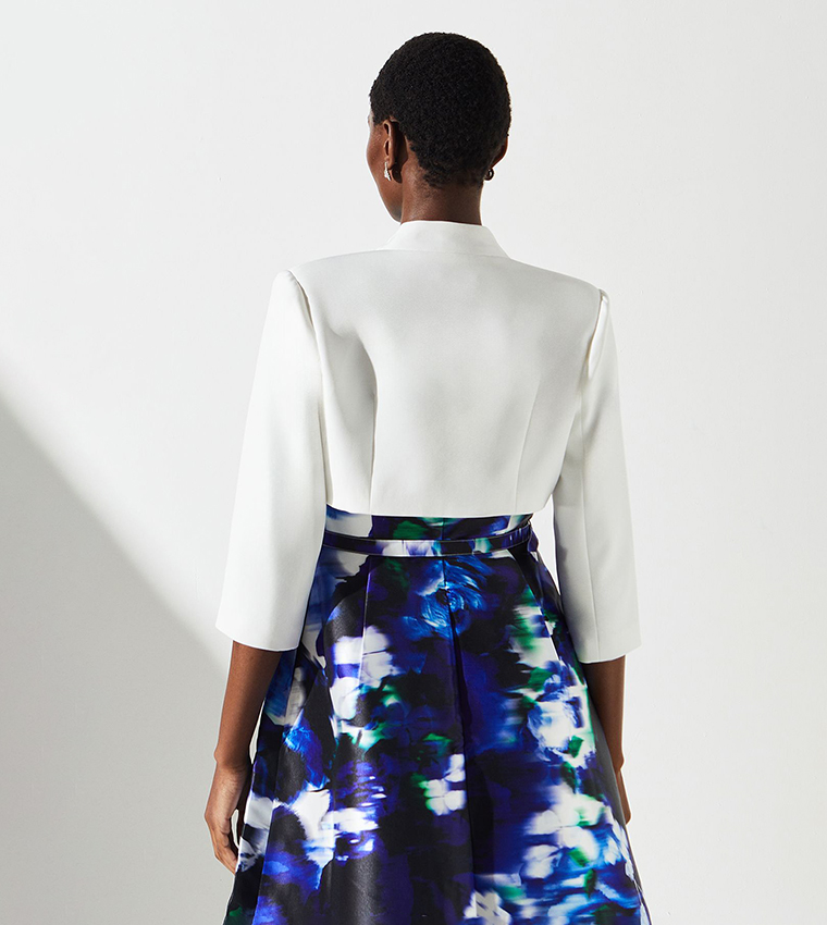 3/4 Sleeves Bolero Crop Blazer