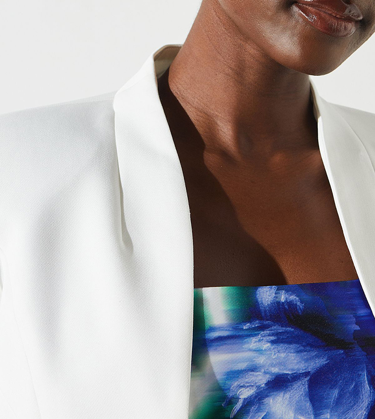 3/4 Sleeves Bolero Crop Blazer