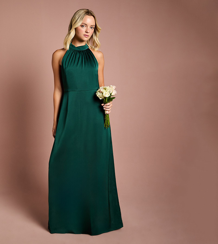 Teen Coast Halterneck Bridesmaids Maxi Dress