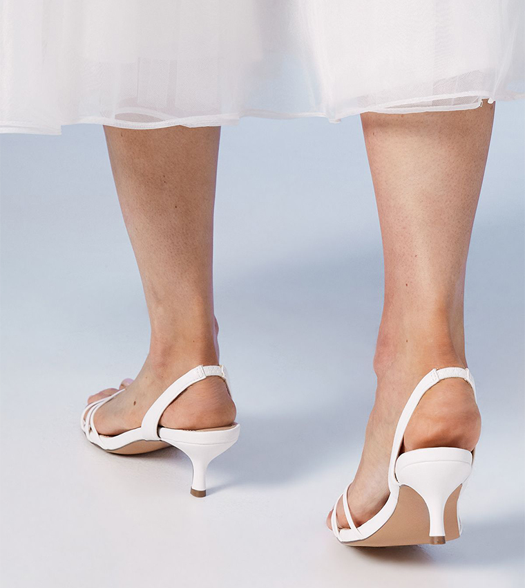 Valina Slingback Cross Strap Sandals
