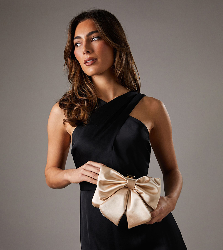 Azalea Bow Detail Clutch