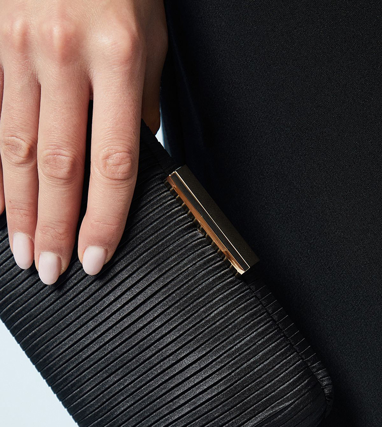 Brooke Satin Clutch Bag