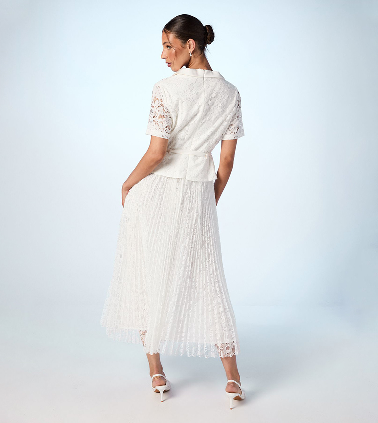 Lace Two In One Jacket Wedding Dress