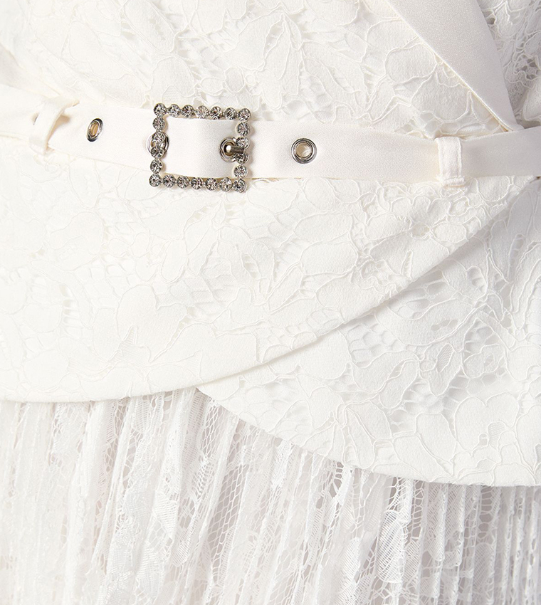 Lace Two In One Jacket Wedding Dress