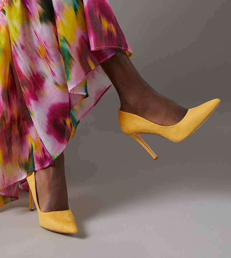 Zorana Faux Suede Stiletto Heel Pumps