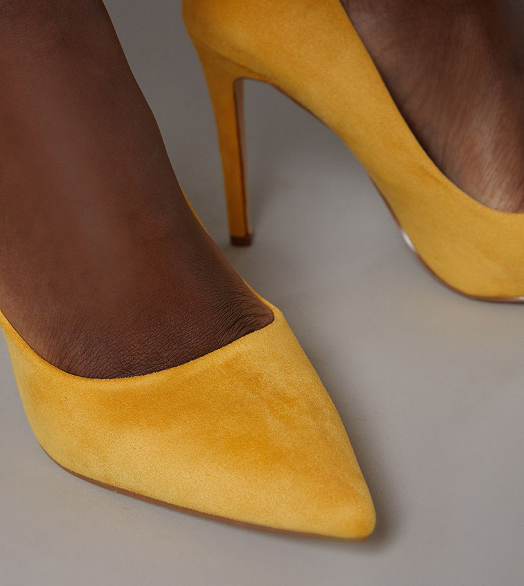 Zorana Faux Suede Stiletto Heel Pumps