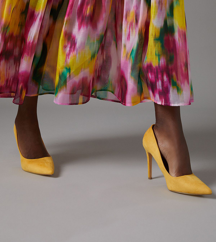 Zorana Faux Suede Stiletto Heel Pumps