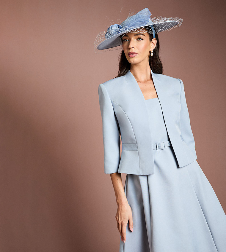 Lisa Tan Tailored Cropped Jacket