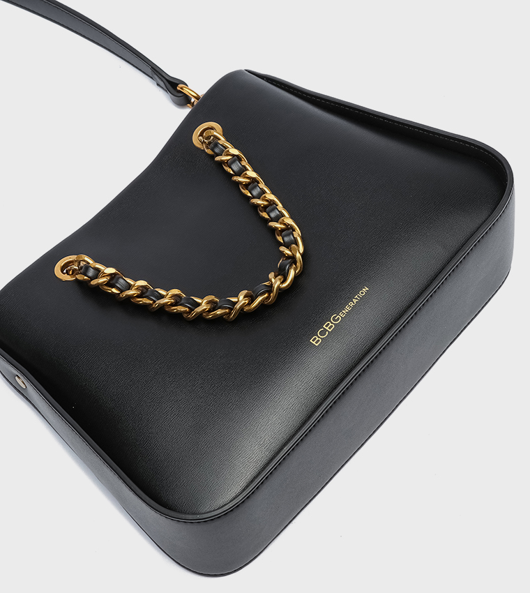 Textured Shoulder Bag