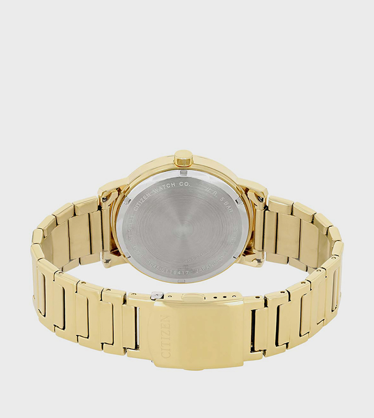 Black Dial Quartz Watch