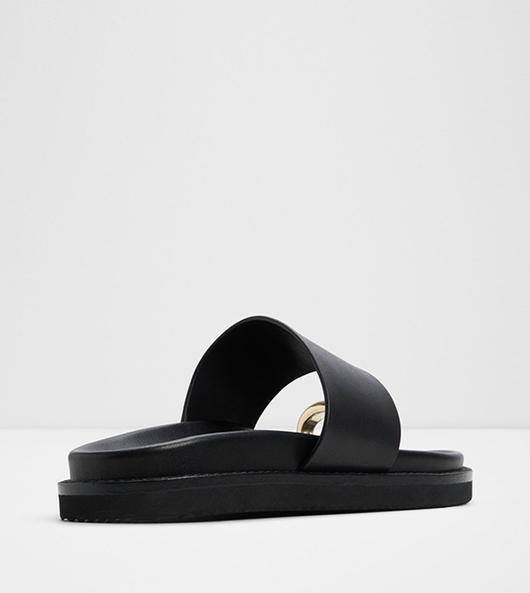 BEACHSTROLL Metal One Toe Flat Sandals