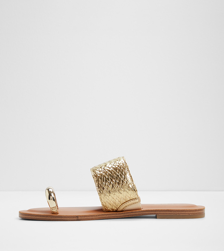 BEACHWALK Braided One Toe Flat Sandals