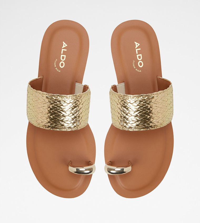 BEACHWALK Braided One Toe Flat Sandals