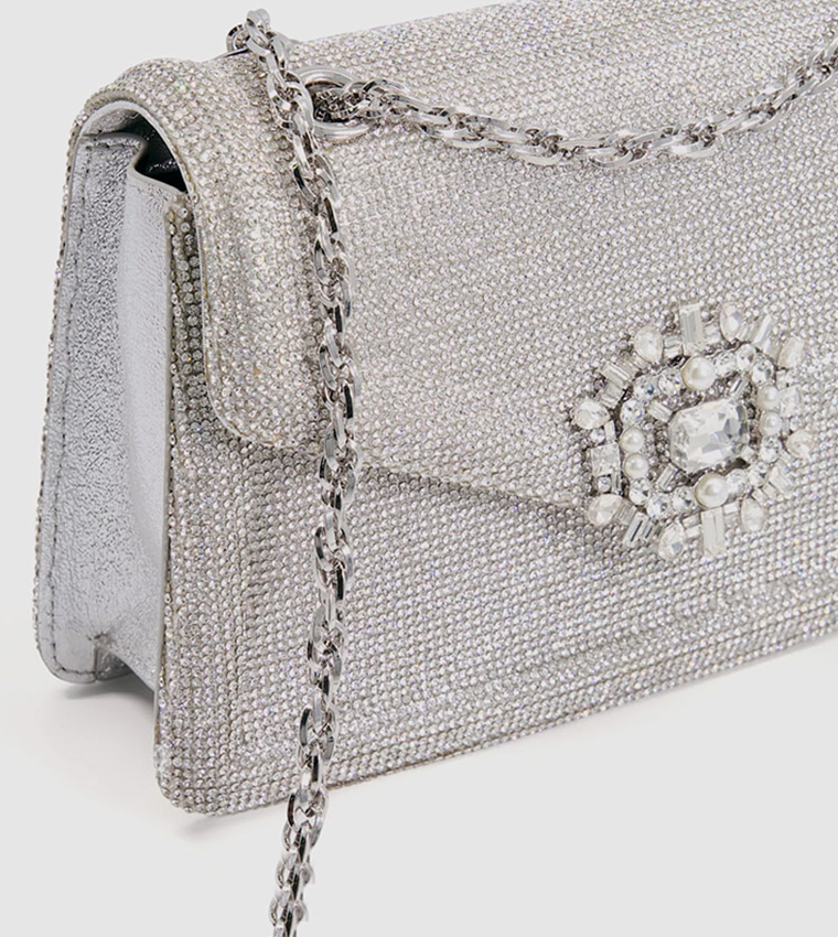 Diamante cross sales body bag