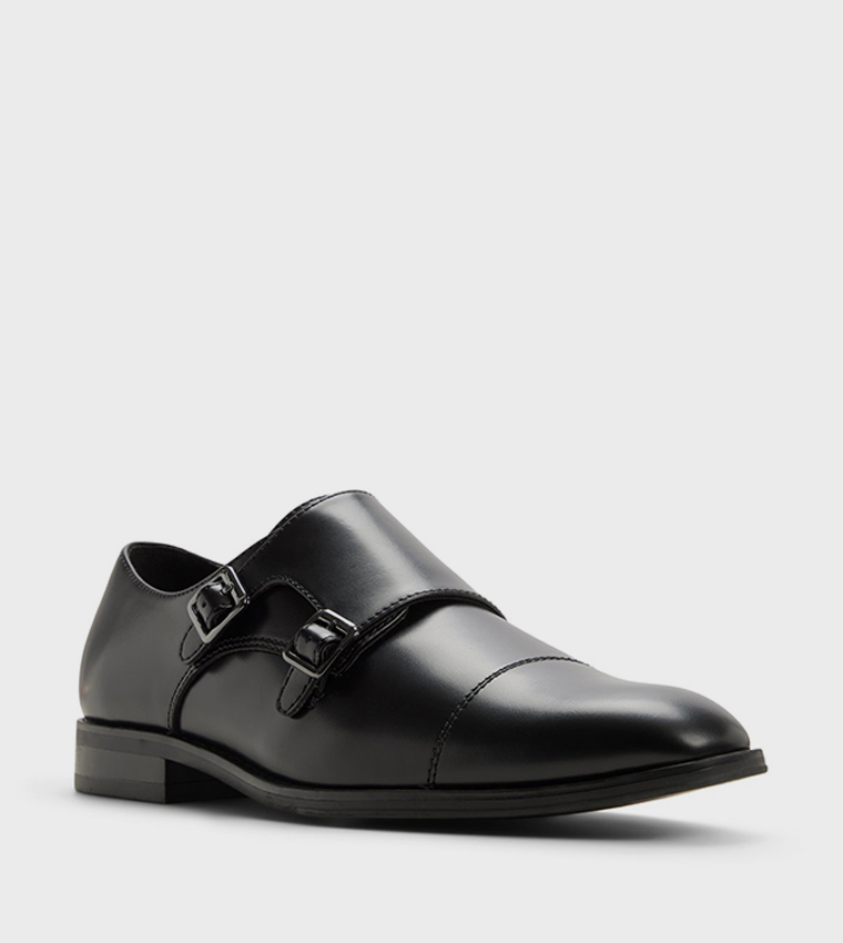 BELMONTE Solid Monk Strap Shoes