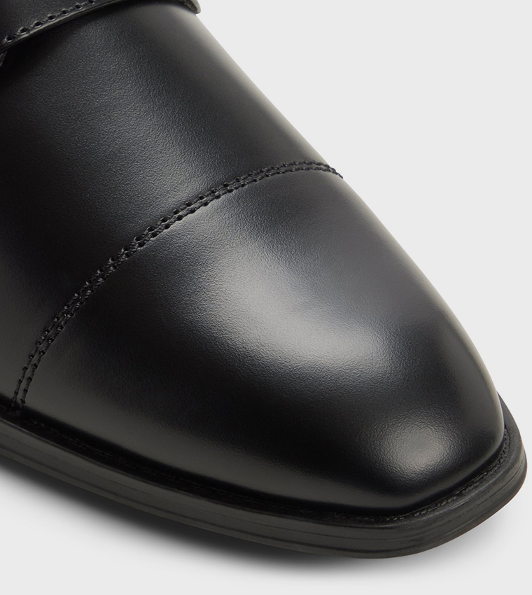 BELMONTE Solid Monk Strap Shoes