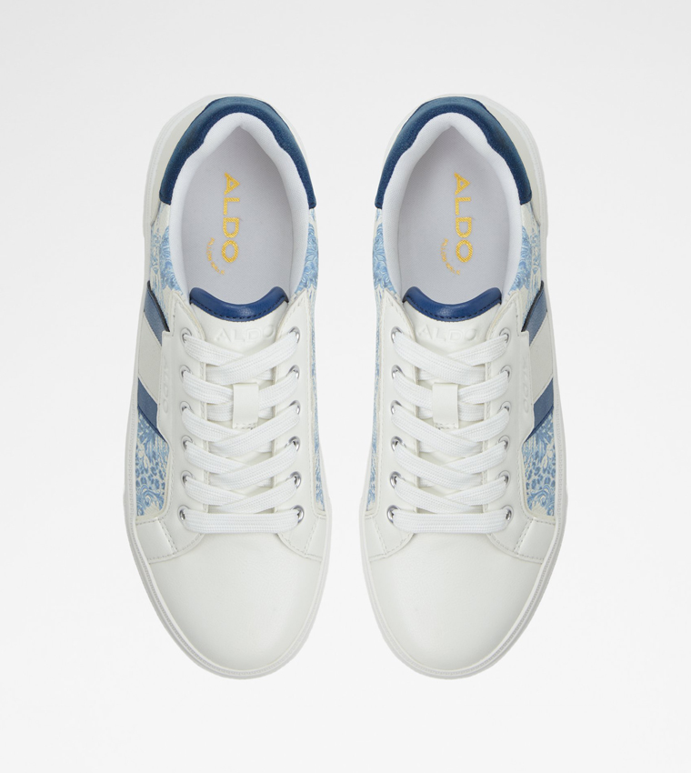 BERENTERIEL Patterned Lace Up Sneakers