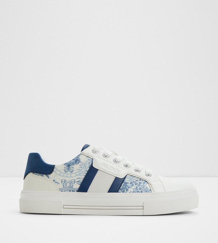 BERENTERIEL Patterned Lace Up Sneakers