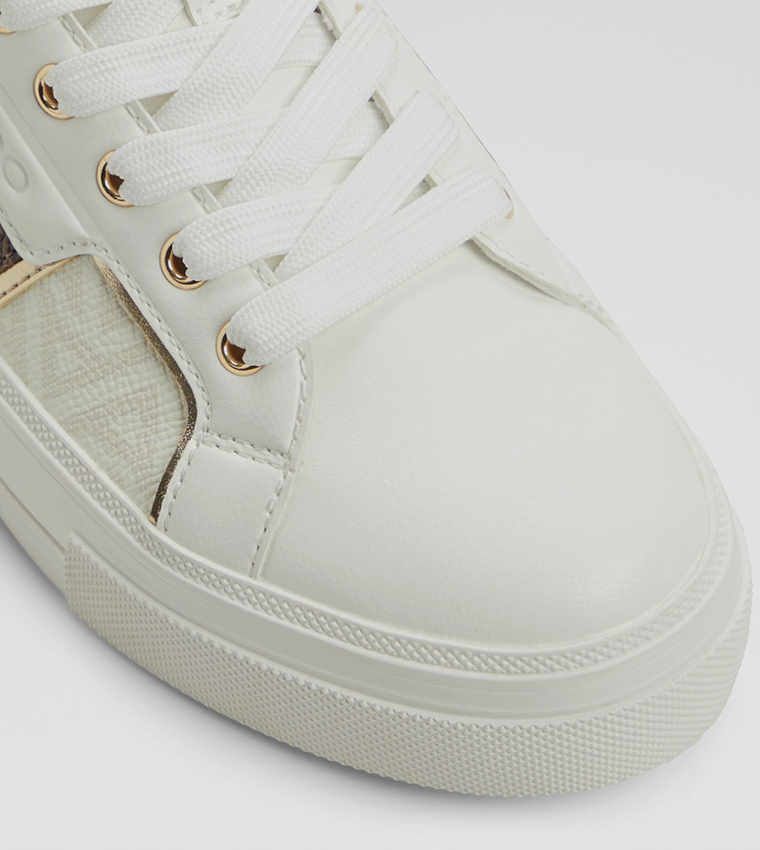 BERENTERIEL Monogram Lace Up Sneakers