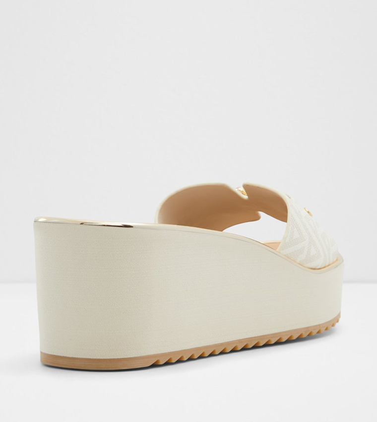 BERIANA Logo Patterned Wedges