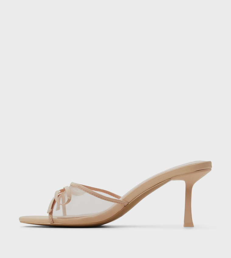 BETTIIE Bow Detail Heeled Sandals