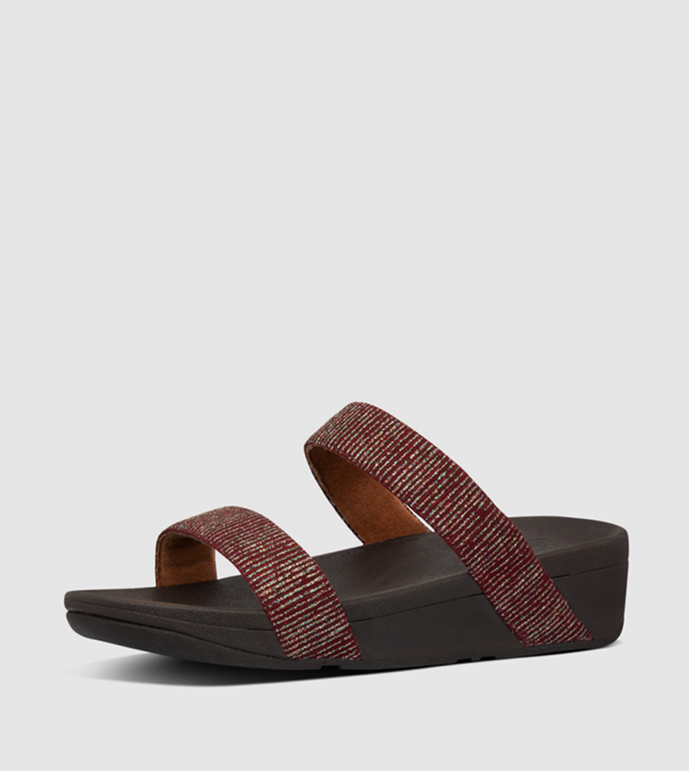 Fitflop lottie glitter stripe hot sale