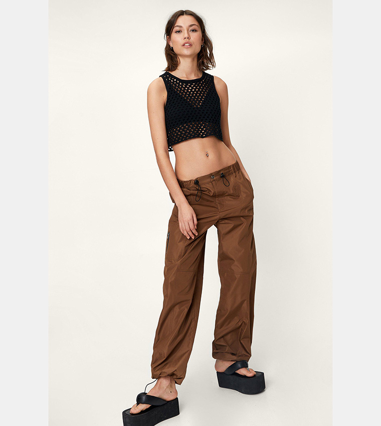 nasty gal mesh top