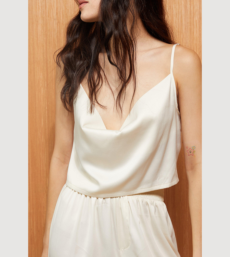 nasty gal champagne dress MissPap Women's Premium Satin Racer Open Back Bridesmaid Dress in Champagne