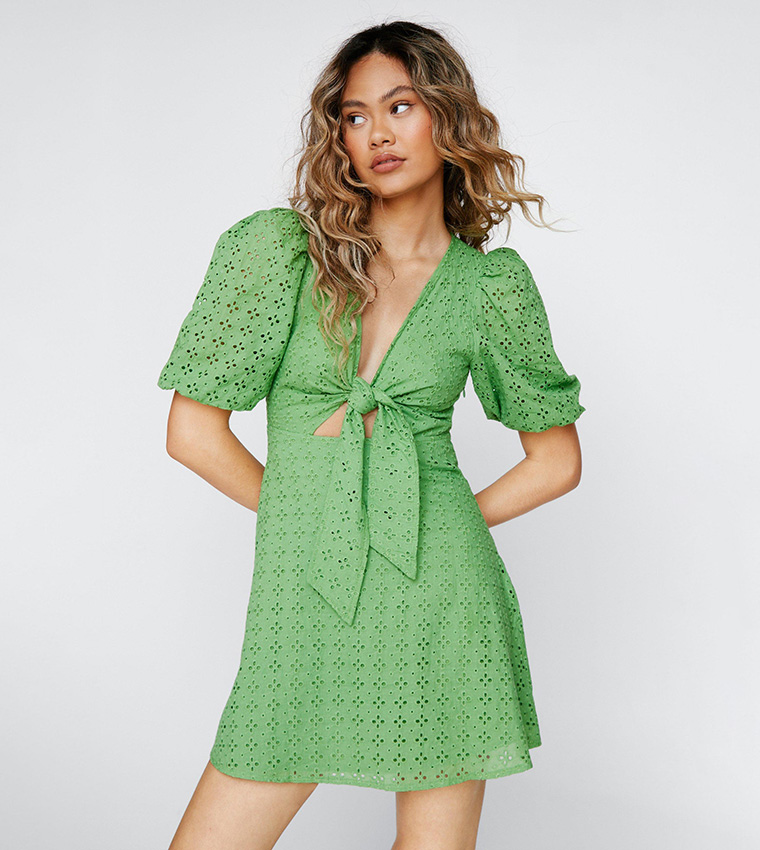 blue green sequin dress Come And Get It Aqua Sequin Party Mini Dress - US 16