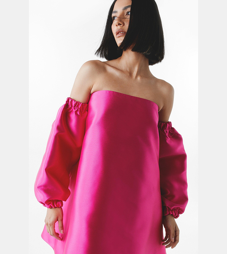 pretty hot pink dresses Alina Maxi Dress main image 1