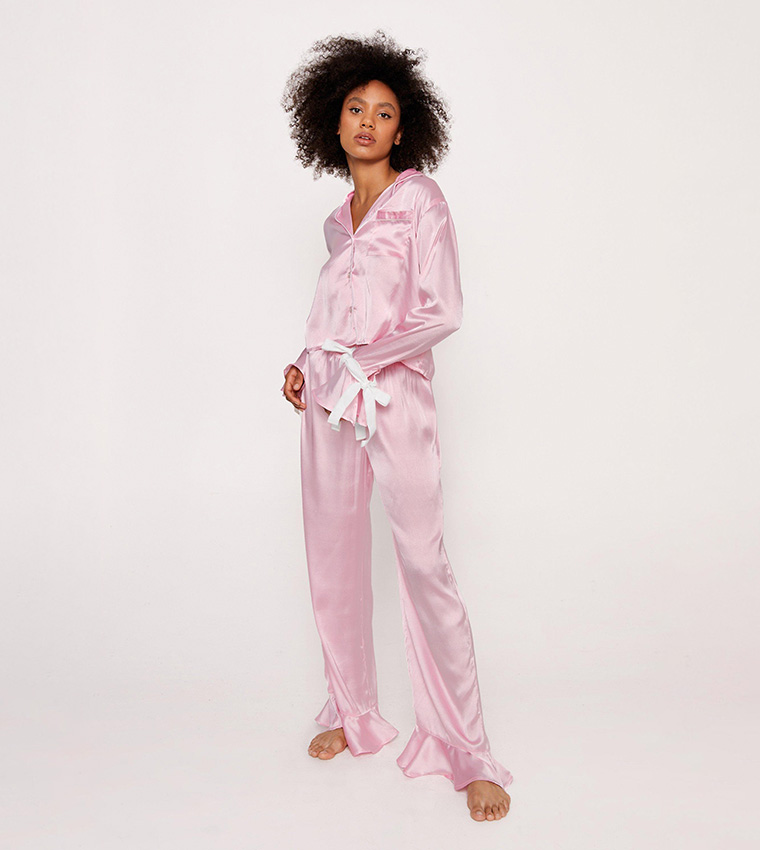 Mauve pajama set sale