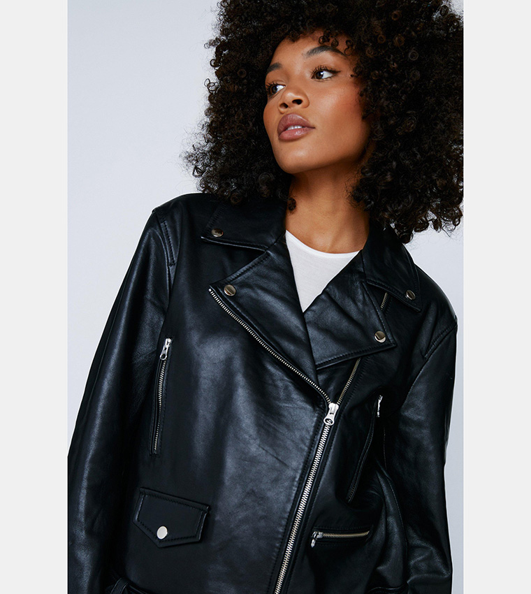 Nasty gal biker jacket best sale