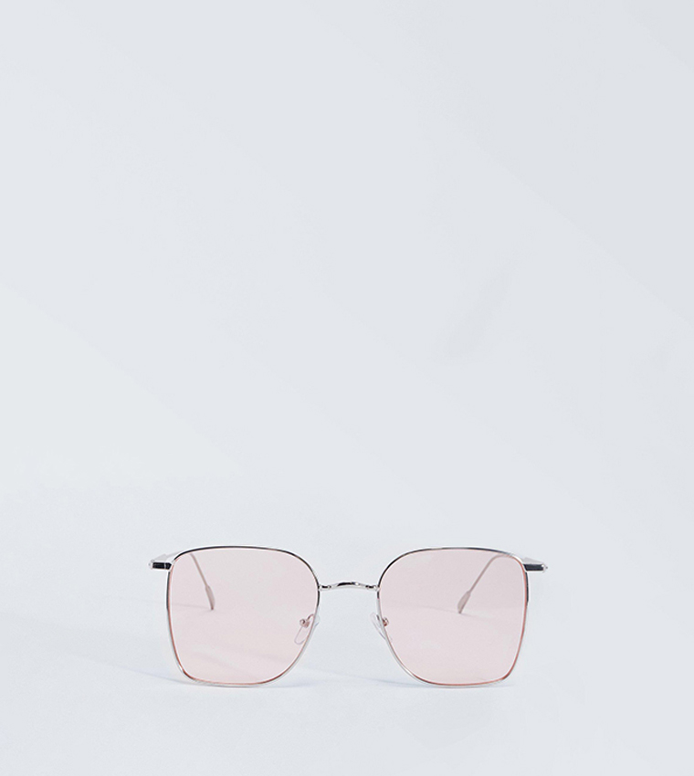 Colored lens aviator sunglasses best sale