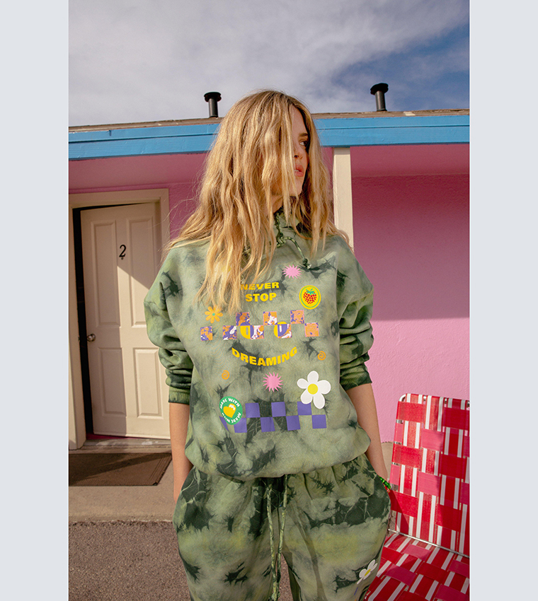 Oversized Hoodie Nasty Gal Zip Up Hoodie Oversized Hoodies Tie Dye