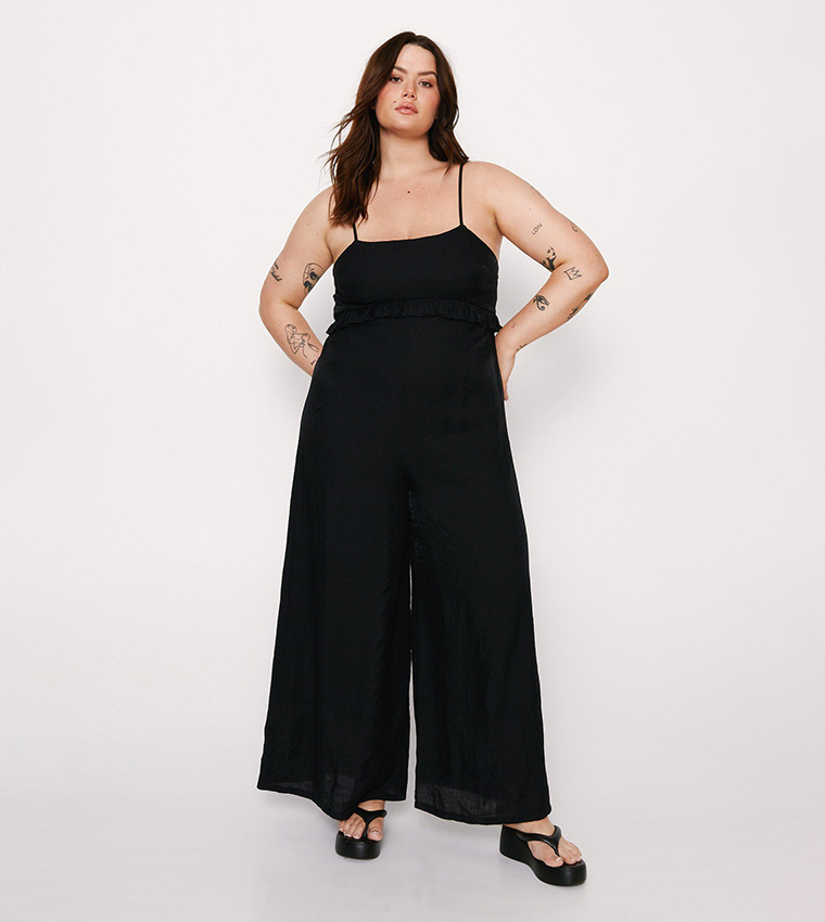 Nasty gal sales black jumpsuit