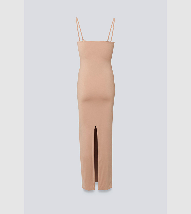 Buy Nasty Gal Shape Jersey Strappy Sculpting Maxi Dress In Nude | 6thstreet Bahrain Buy Nasty Gal Shape Jersey Strappy Sculpting Maxi Dress In Nude | 6thstreet Bahrain