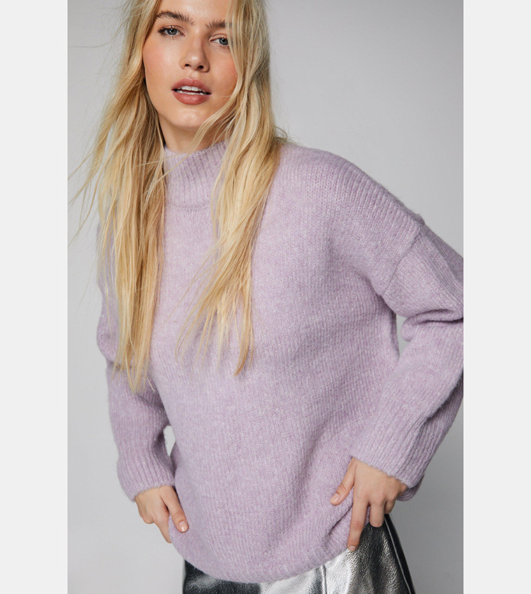 Oversized funnel 2025 neck sweater