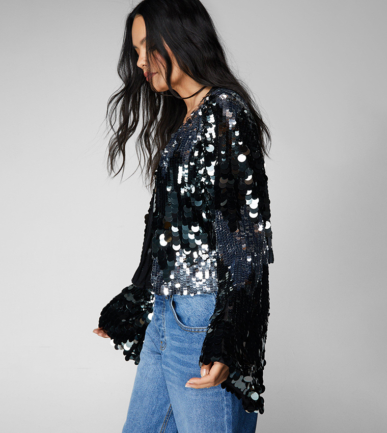 Sequin clearance disc jacket