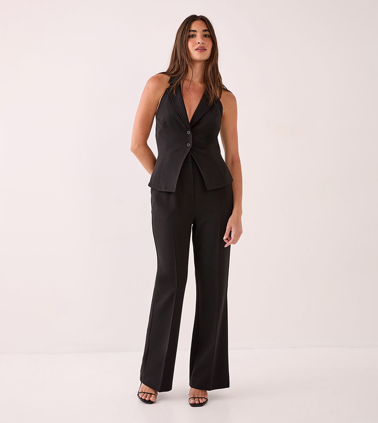 Seam Front Kickflare Pants