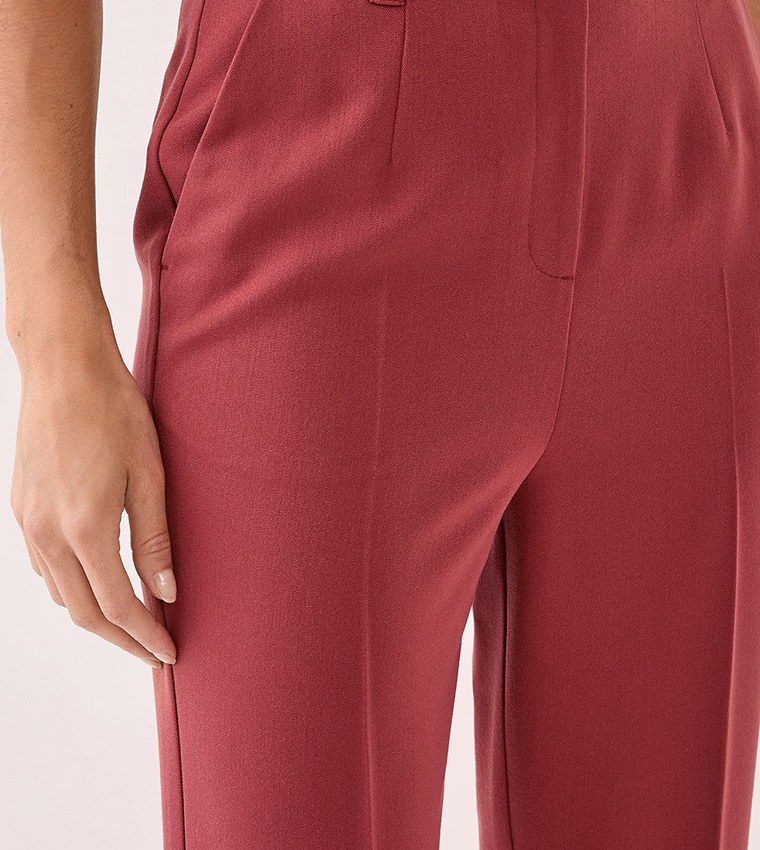 Seam Front Kickflare Pants