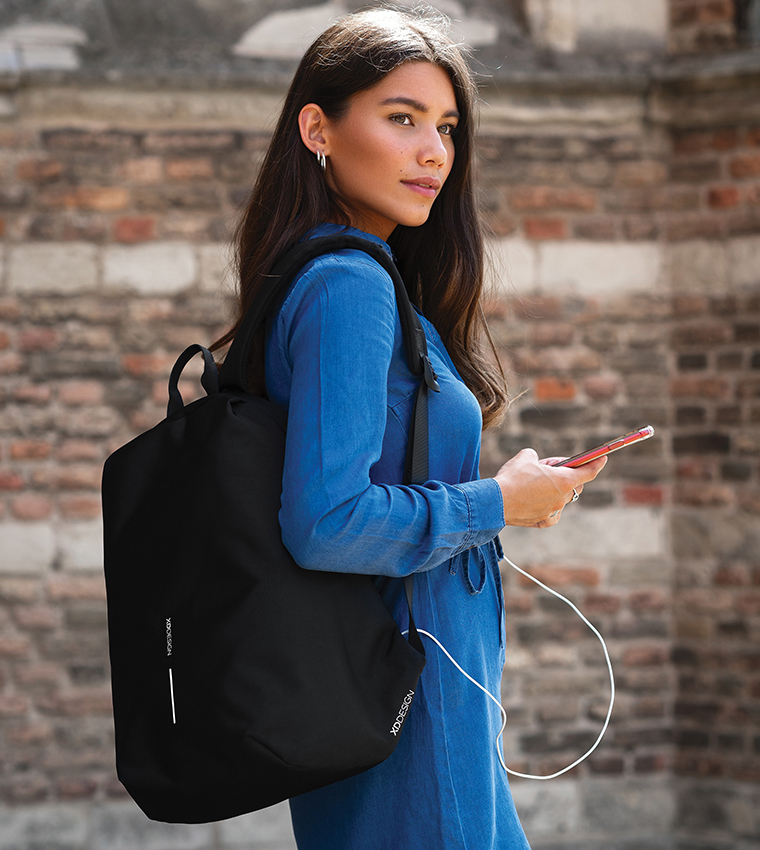 Buy XD Design JLC Bobby Soft Anti Theft Backpack In Black 6thStreet UAE