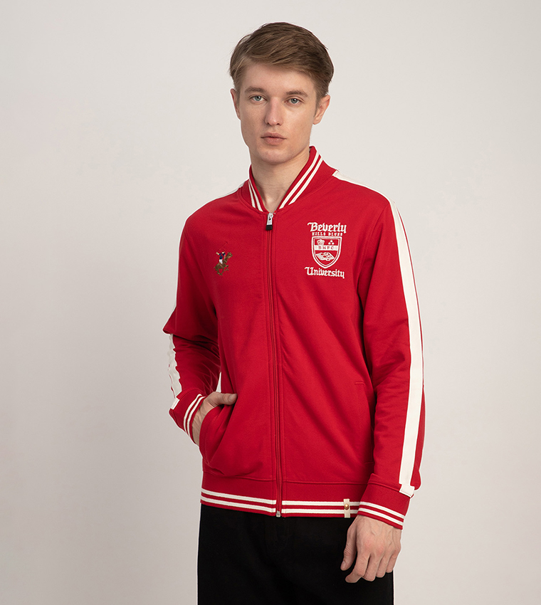Wings Of Wisdom Logo Embroidered Jacket
