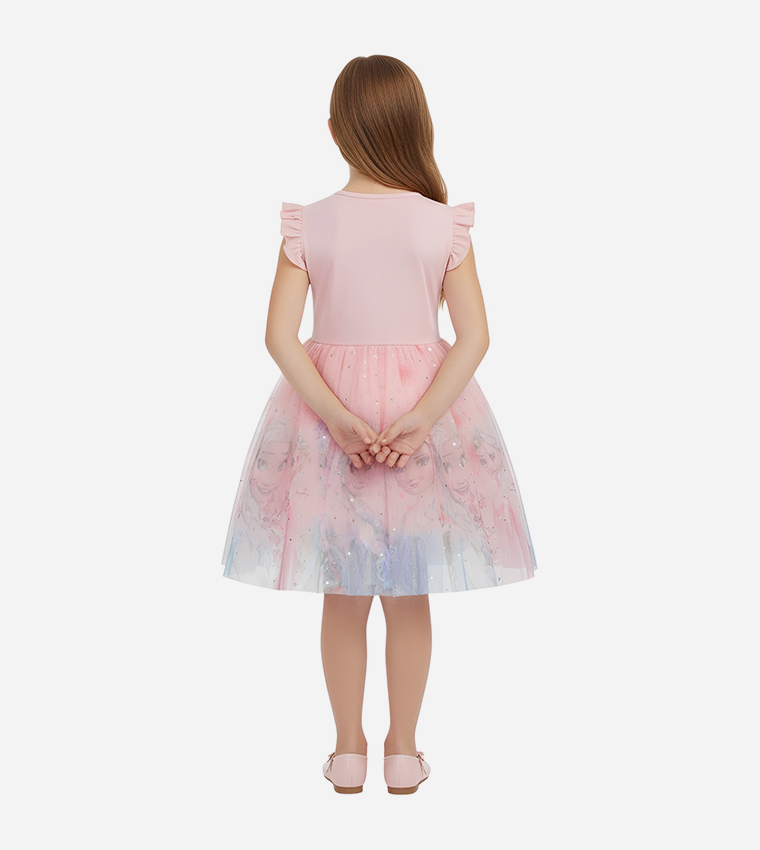 sachin and babi light blue dress Frozen Elsa Dress main image 0