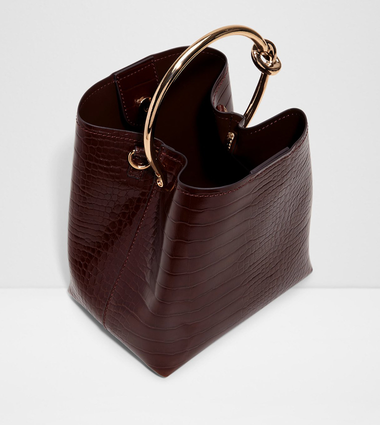 BIENKA Textured Handheld Bag