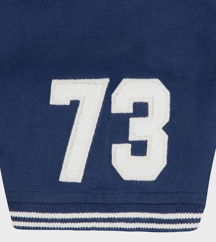 Embroidered Short Sleeves Polo T-Shirt